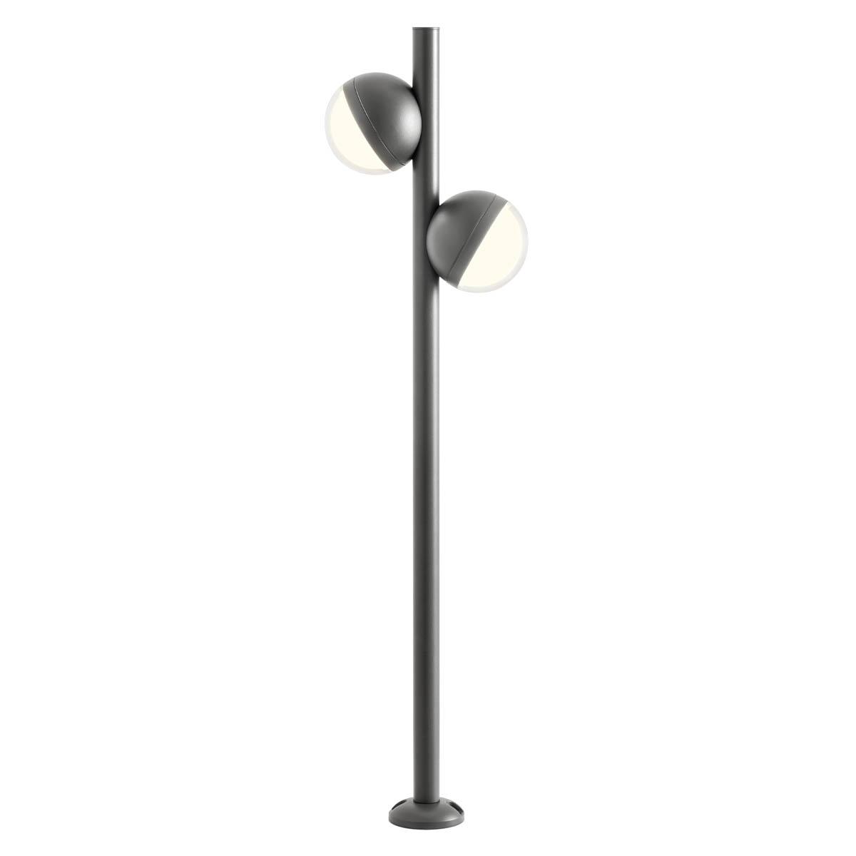 20W LED pastatomas lauko šviestuvas MAGNUS, tamsiai pilkas, 3000K, IP54, 90559