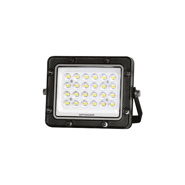 20W LED prožektorius, juodas, 6000K