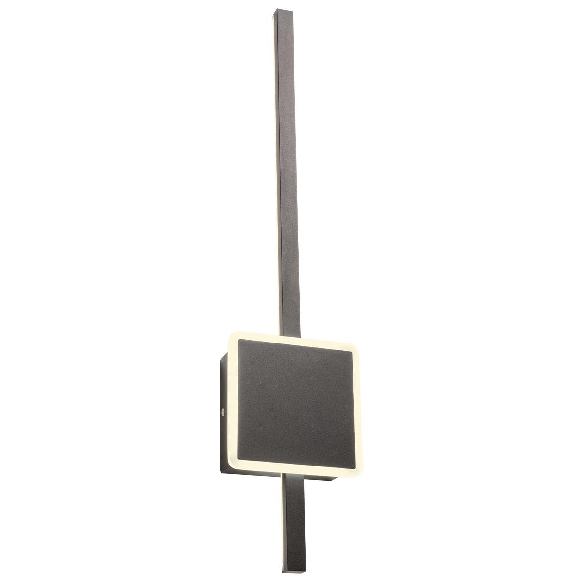 20W LED sieninis šviestuvas DIAZ, juodas, 3000K, 01-2698