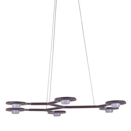 21,6W LED pakabinamas šviestuvas KRESYDA, bronzos sp., 3000K
