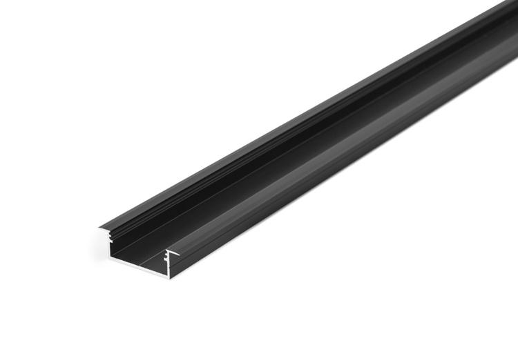 3m LED juostos profilio VARIO30-06, juodai anoduotas - Image 2