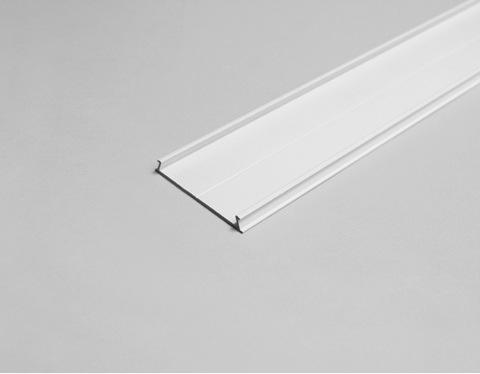 LED juostos profilio dangtelis C10, baltas, 2m - Image 2