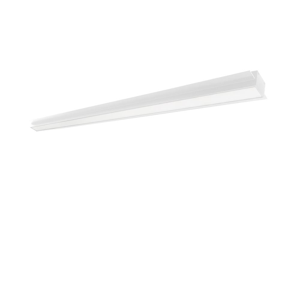 22W LED linijinis užglaistomas šviestuvas SASA, baltas, 4000K, 860mm, dimeriuojamas, 3917-04086-4-W-P-D4