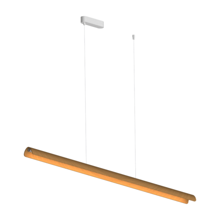 22W LED pakabinamas linijinis šviestuvas ALMA, medžio/baltos sp., 2700/3000K, dimeriuojamas, C4036070OAKDT