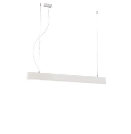 22W LED pakabinamas linijinis šviestuvas SASA, baltas, 4000K, PUSH, 860mm, 3917-00086-4-W-P-D4