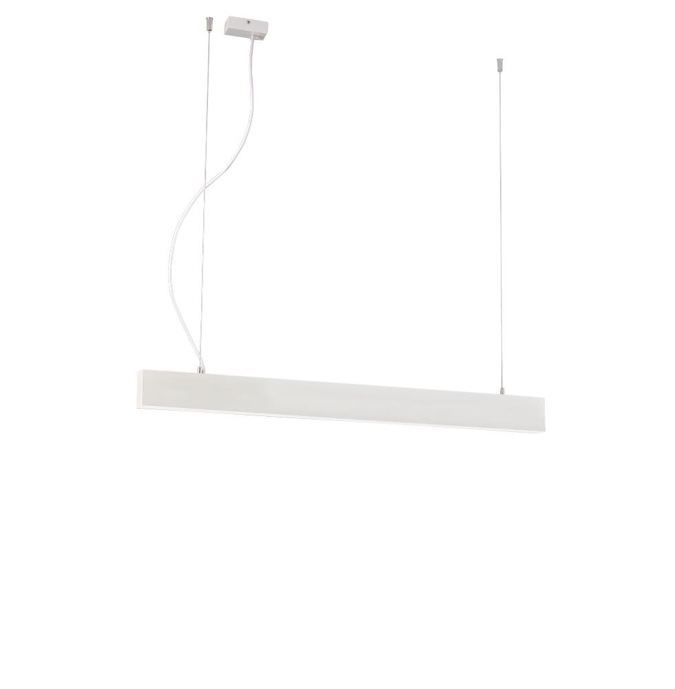22W LED pakabinamas linijinis šviestuvas SASA, baltas, 4000K, PUSH, 860mm, 3917-00086-4-W-P-D4