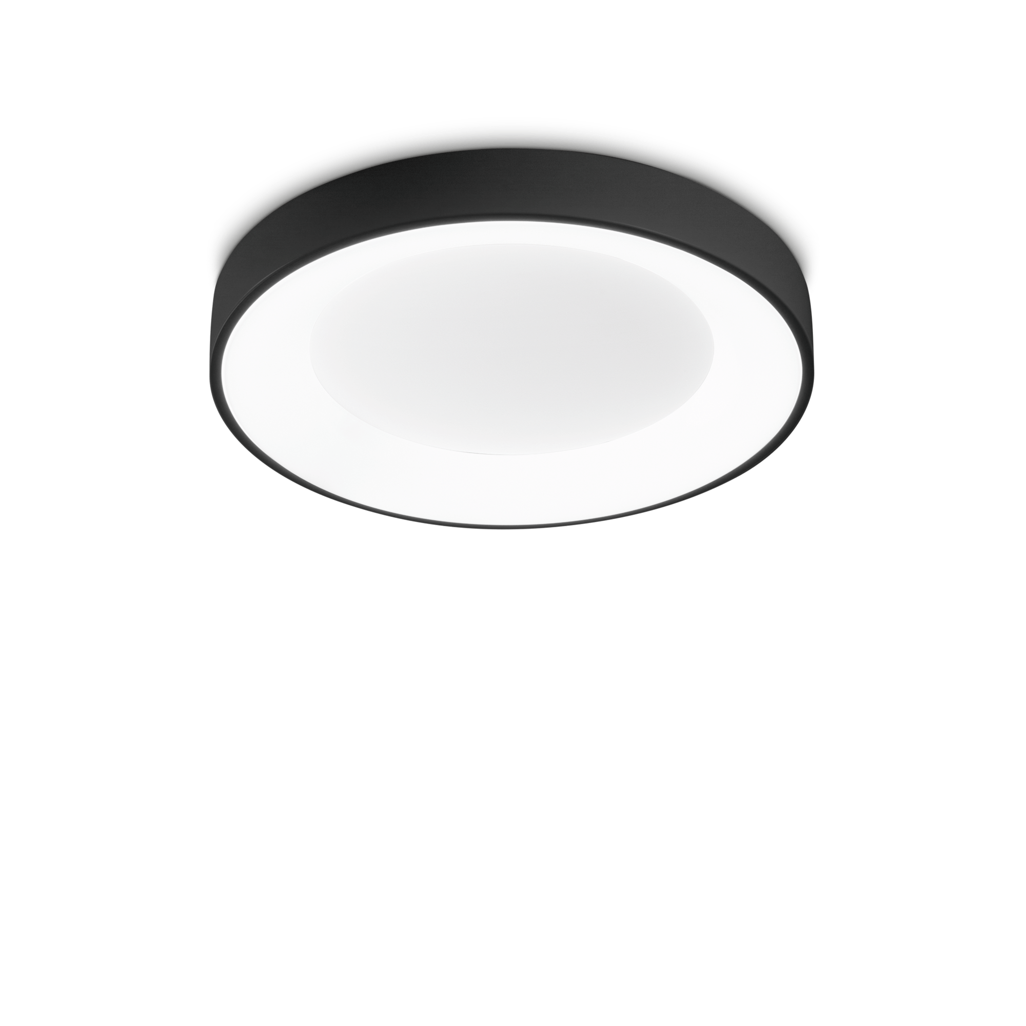 20W LED paviršinis šviestuvas PLANET, juodas, 3000K, 312330