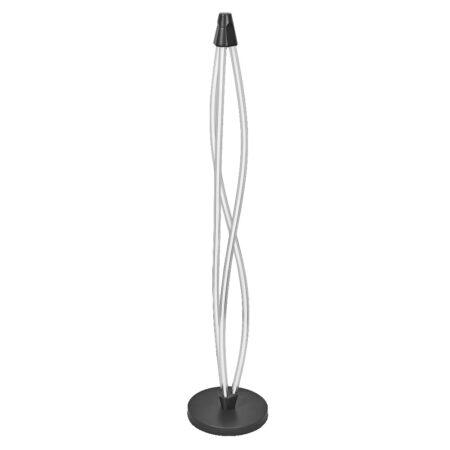 22W LED toršeras SWIRL, tamsiai pilkas, 3000K, dimeriuojamas
