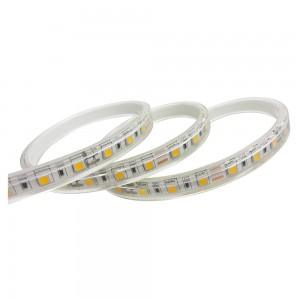 10W/m LED juosta, 24V, 60LED/m, IP65, 6500K, 5 metrų ritė
