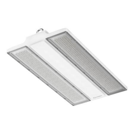 240/180/120W LED pramoninis šviestuvas HIGH BAY FLEX, baltas, 4000K, 35°, dimeriuojamas, IP66