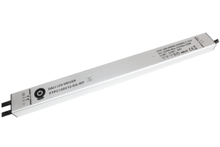 132W LED maitinimo šaltinis POS, 12V, IP67, DALI/PUSH