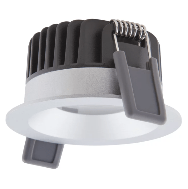 4/6/8W LED įleidžiamas šviestuvas, sidabro sp., 3000K, IP44, dimeriuojamas - Image 3