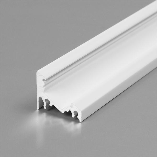 LED juostos profilis CORNER10 BC/UX, baltas, 2m - Image 2