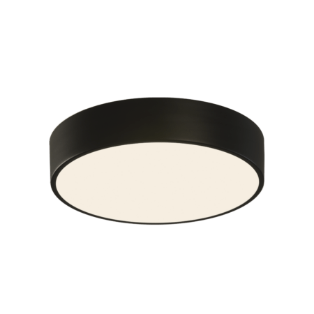 24W LED lubinis šviestuvas DINS, matinės juodos sp., 2700/3000/4000K, IP44, P0395272NL