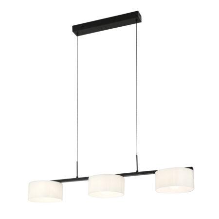 24W LED pakabinamas šviestuvas AUSTIS, juodos/baltos sp., 3000/4000/6000K
