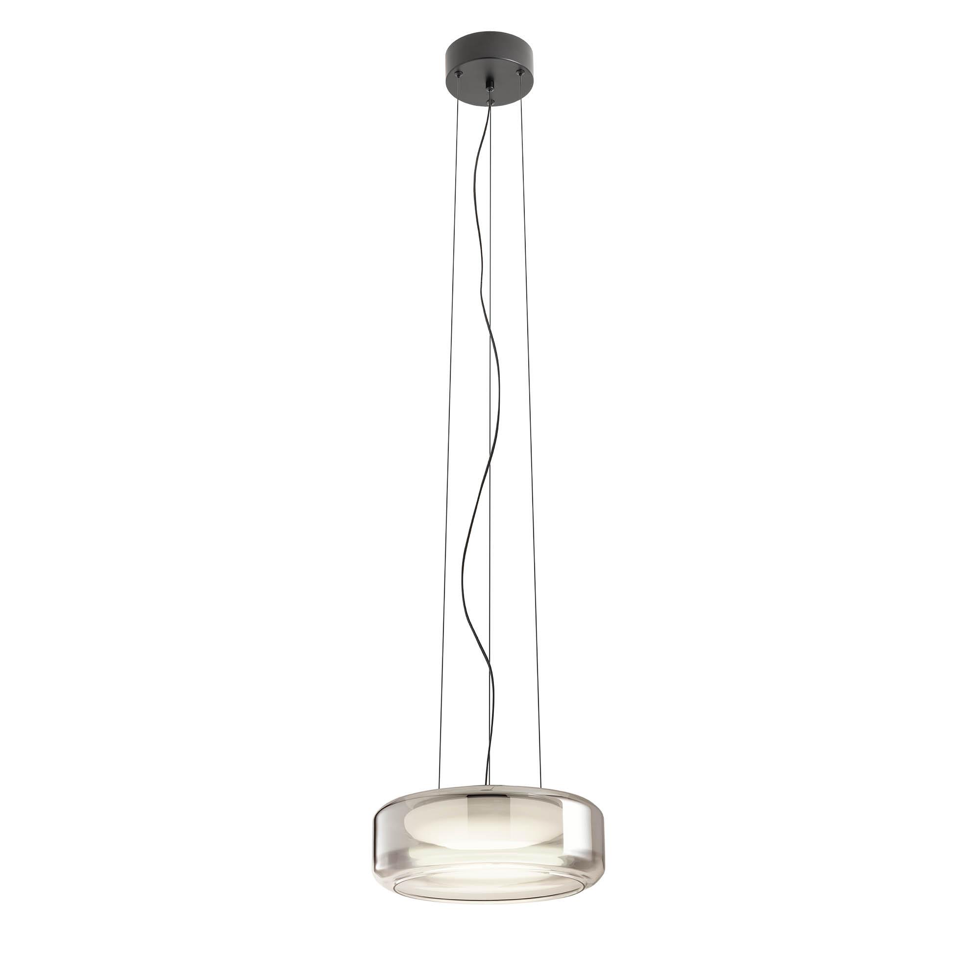 24W LED pakabinamas šviestuvas SOLERA, juodos/baltos/dūmų sp., 3000/4000K, 01-3591 - Image 2
