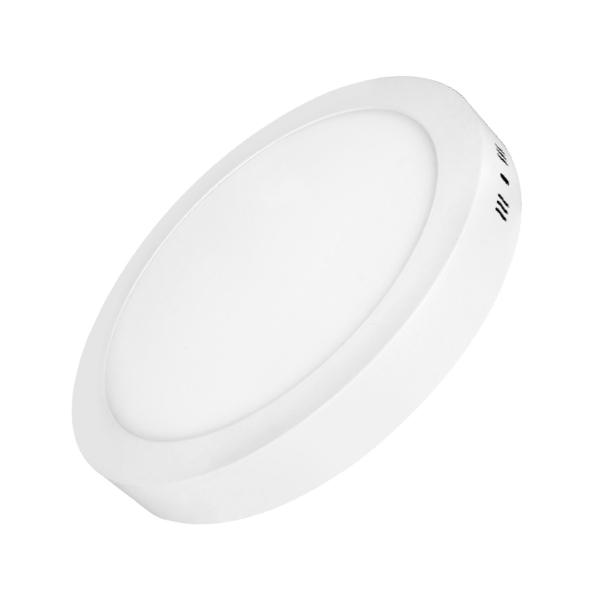 24W LED paviršinė panelė, balta, 6000K - Image 2