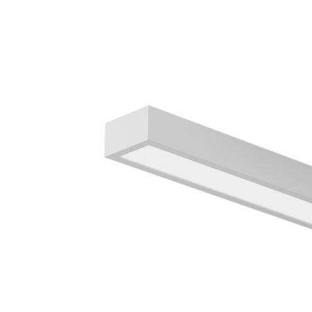 24W LED sieninis šviestuvas HORIZON, baltas, 3000/4000K, IP44, 01-3786