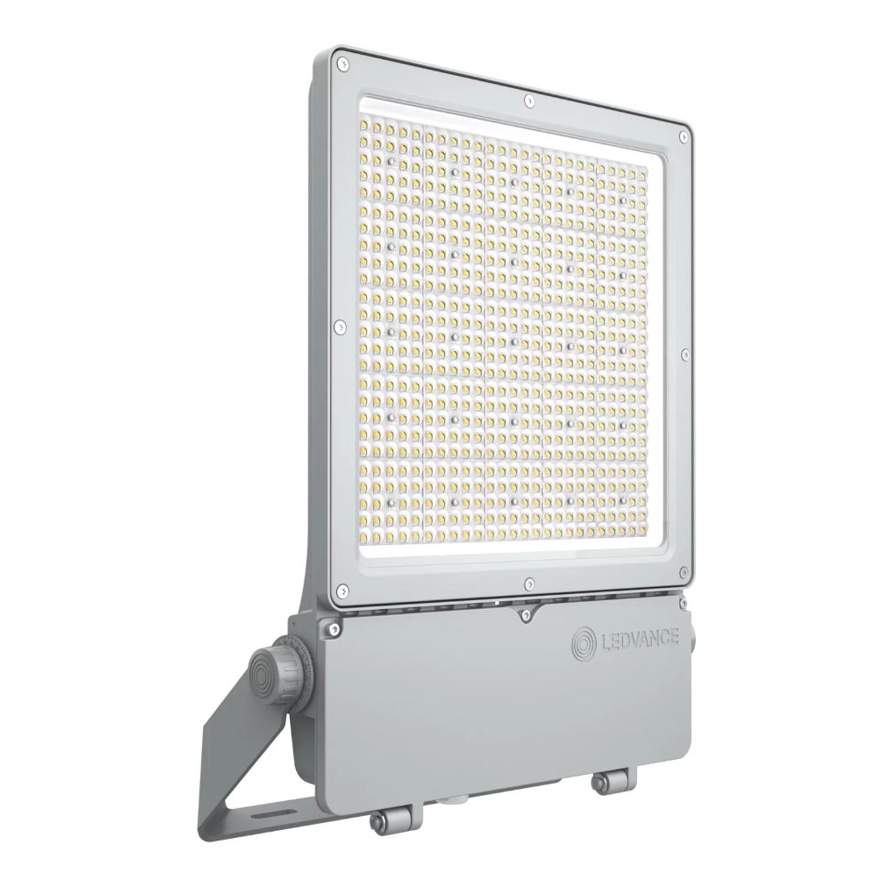 250W LED prožektorius FLEX ASYMMETRIC, baltas, 4000K, 45°x140°, DALI