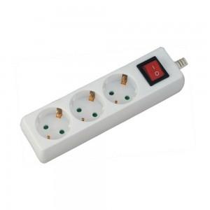 Ilgintuvas 3-vietis V-TAC, su jungikliu, 3G1.5MM2 X 5M