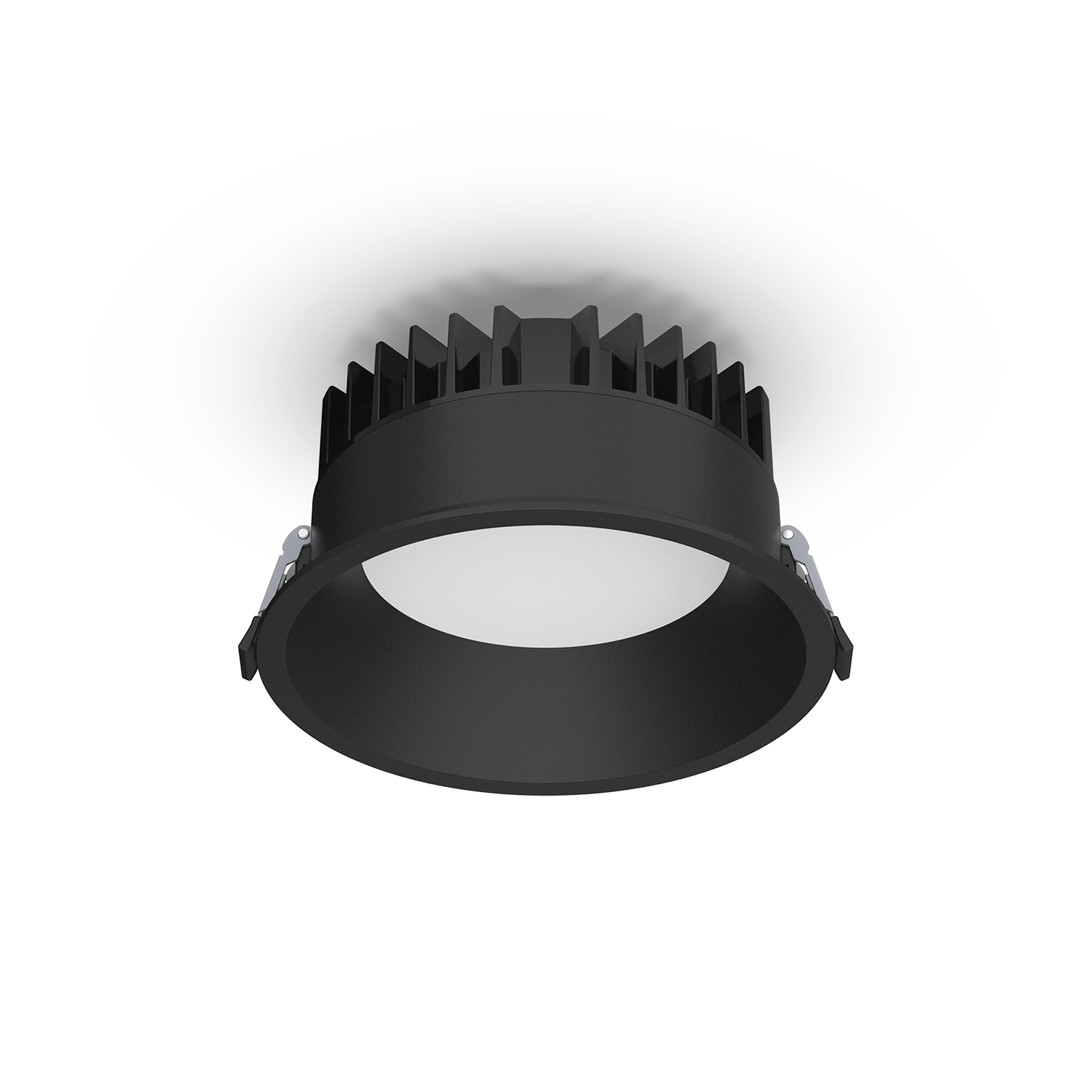 25W LED įleidžiamas šviestuvas TECH, juodas, 3000/4000K, dimeriuojamas, IP65, E3987170NDT