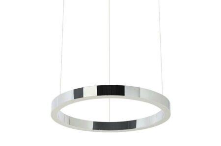 25W LED pakabinamas šviestuvas RING 40, sidabro sp., 3000K