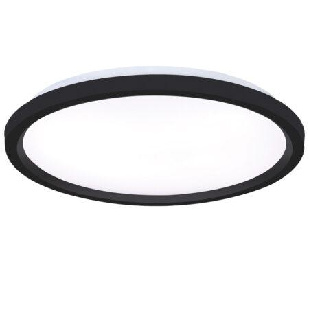 25W LED paviršinis lubinis šviestuvas SERENA, juodos/baltos sp., 3000/4000K/6000K, 4318000