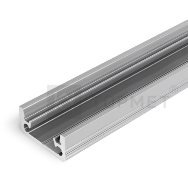 3m LED juostos profilis FLOOR8 K, anoduotas aliuminis - Image 3