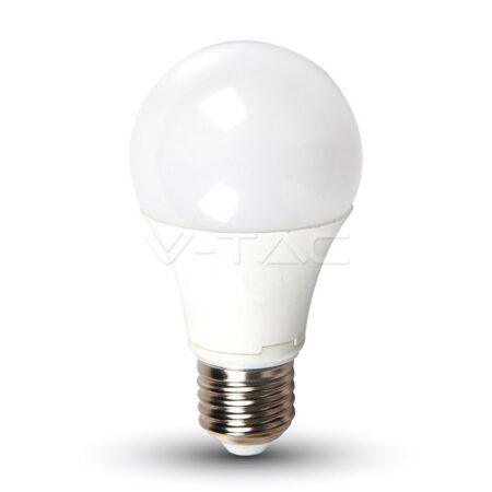 8,5W LED lemputė V-TAC, A60, E27, termoplastikas, 4000K
