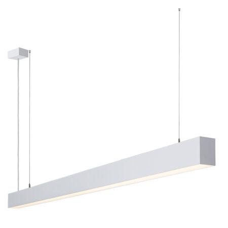 26W LED pakabinamas linijinis šviestuvas TRAVERSI RX, matinės baltos sp., 3000K