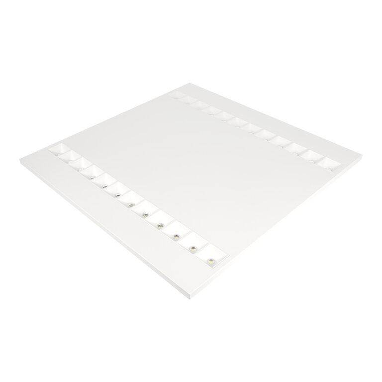 27,5W LED panelė LOUVER, balta, 4000K, DALI, 60x60cm - Image 2