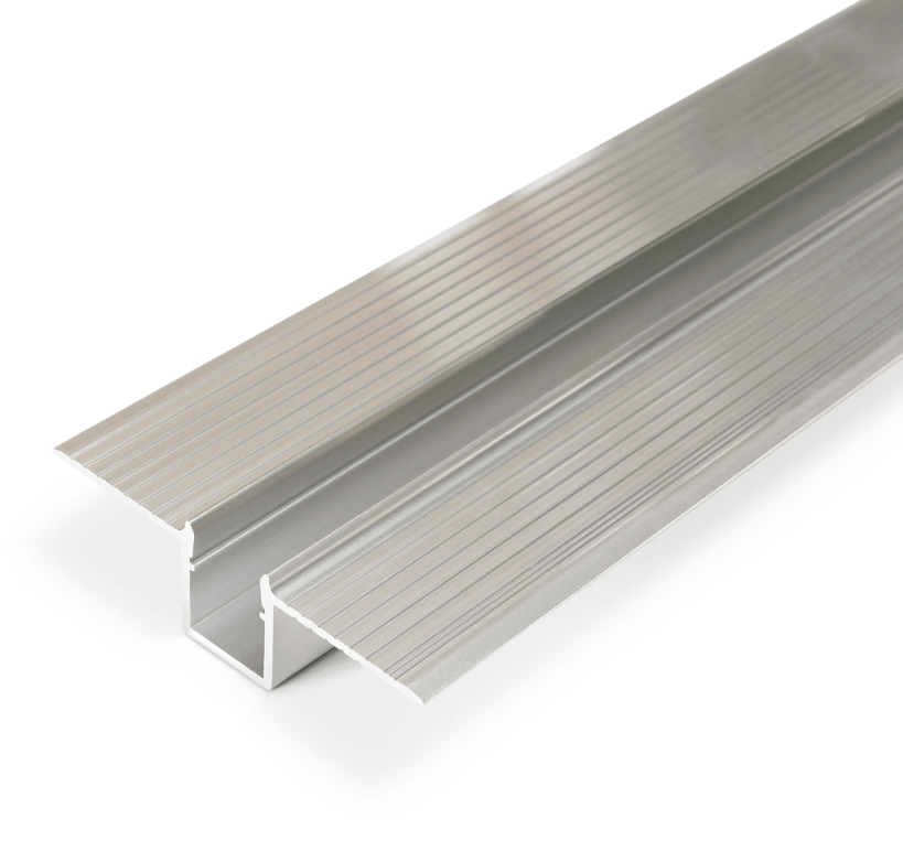 LED juostos profilis HIDE10 C4, neanoduotas aliuminis, 2m - Image 3