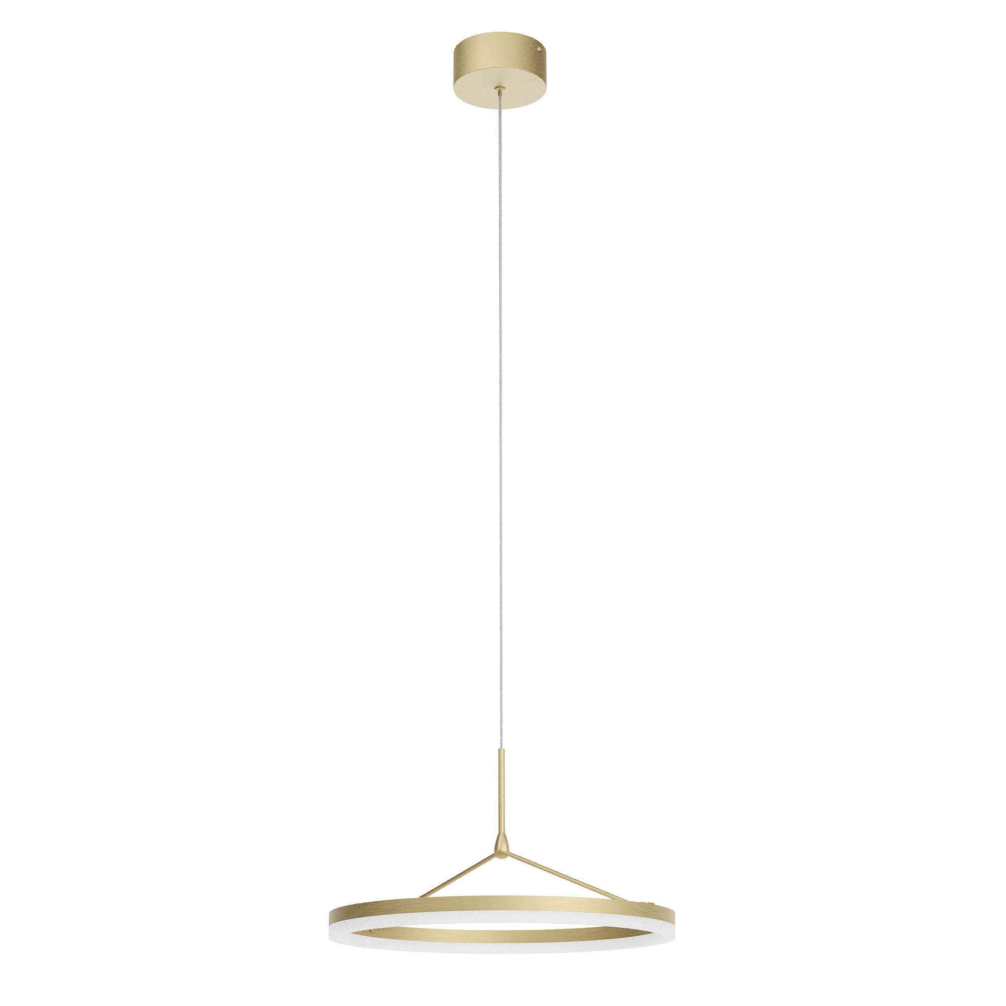 27W LED pakabinamas šviestuvas ORBIT, bronzos sp., 3000K, dimeriuojamas, 01-3834 - Image 2