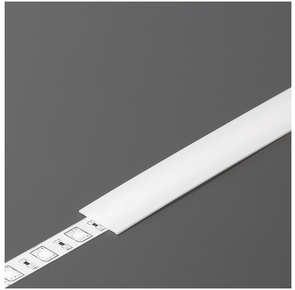 LED juostos profilio dangtelis A1 SLIDE, baltas, 2m - Image 2