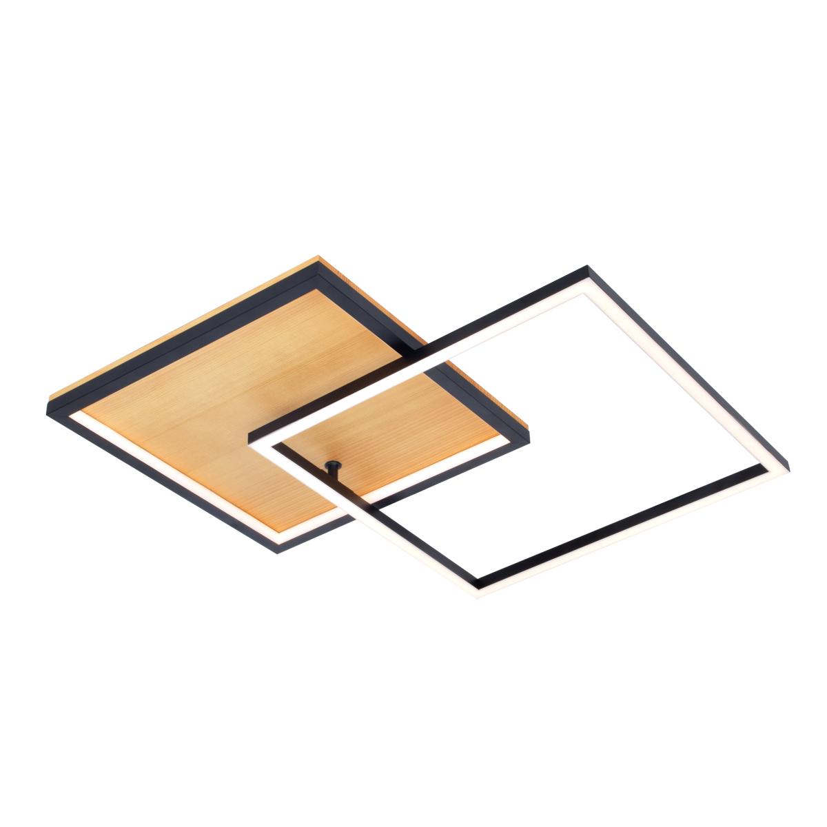 28W LED paviršinis šviestuvas NORIS, juodas, 3000K - Image 3