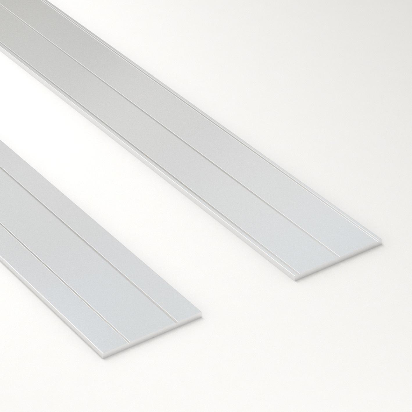 LED profilio OSLO vidinė plokštelė, aliuminio sp., 2m