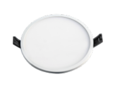 16W LED įmontuojama panelė, apvali 3000K (šiltai balta)