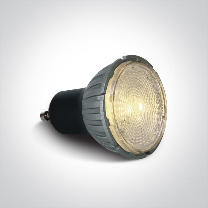 7W LED COB lemputė, GU10, 3000K, dimeriuojama, 7306GZ/W - Image 2
