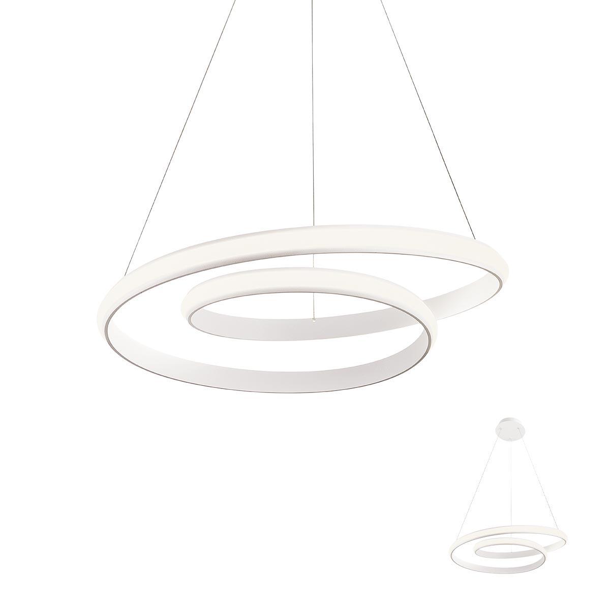 29W LED pakabinamas šviestuvas TORSION, matinės baltos sp., 4000K, dimeriuojamas, 01-1888 - Image 3