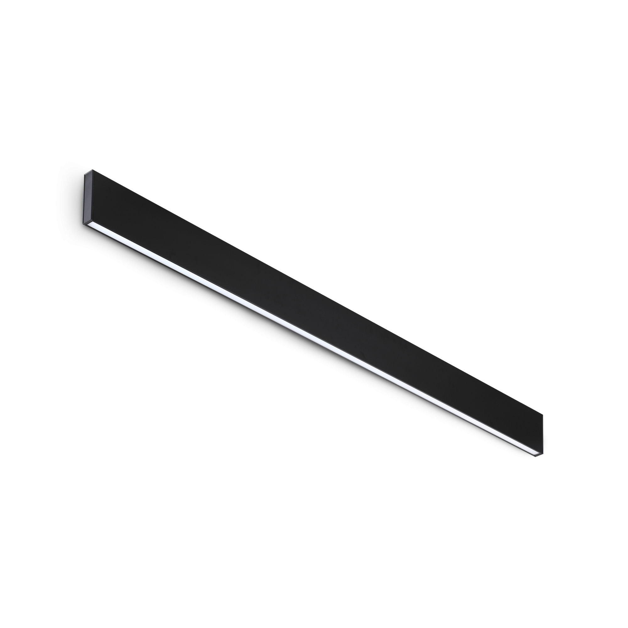 29W LED sieninis linijinis šviestuvas STEEL, juodas, 3000K, dimeriuojamas, 367576