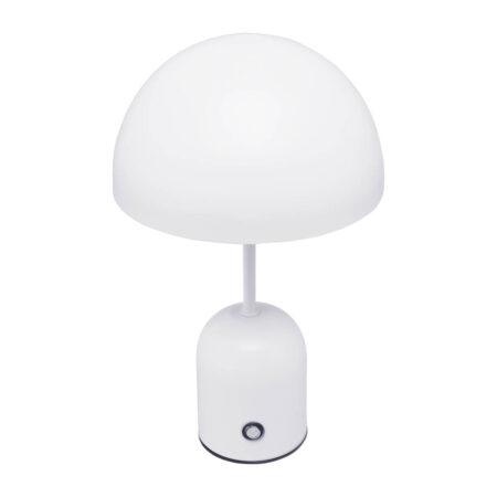 2W LED įkraunamas stalo šviestuvas CANTIA, baltas, 3000/6500K, dimeriuojamas