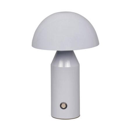 2W LED įkraunamas stalo šviestuvas DORBIA, pilkas, 3000/6500K, dimeriuojamas