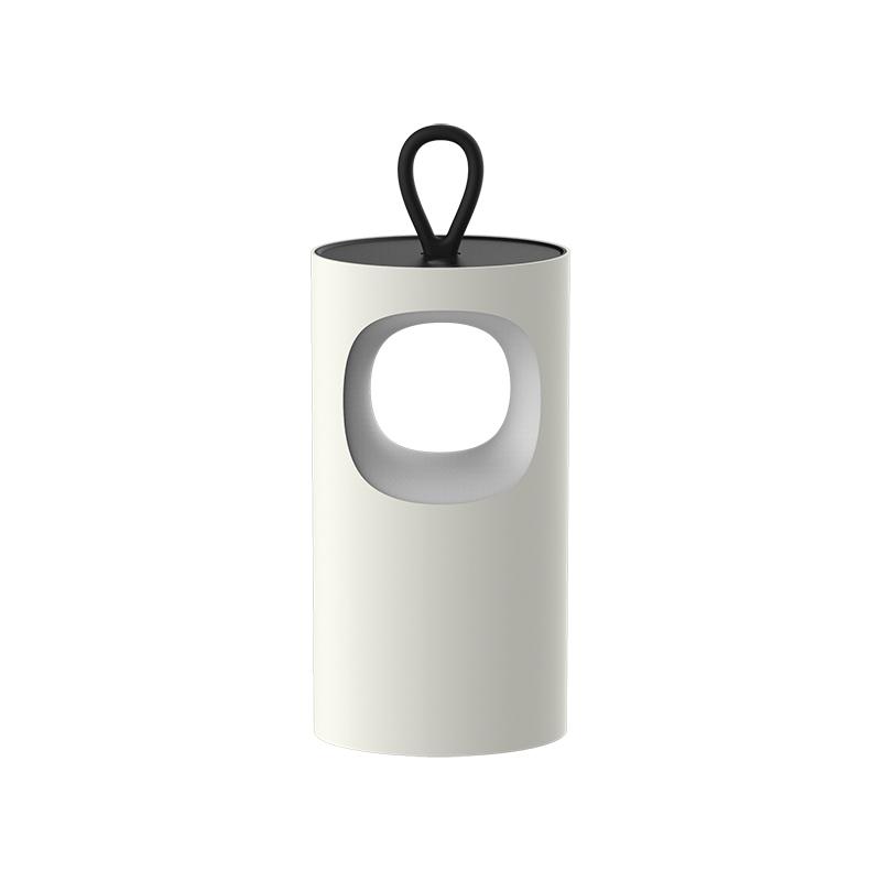 2W LED įkraunamas stalo šviestuvas, matinės baltos sp., 2700K, dimeriuojamas, IP44, E483