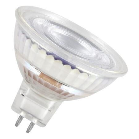 3,4W LED lemputė MR16, GU5.3, MR16, skaidri, 36°, 2700K