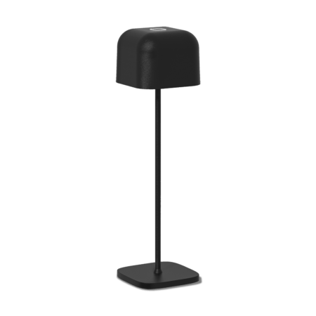 3,5W LED įkraunamas stalo šviestuvas STROLL, matinės juodos sp., 2200/2700K, IP65, dimeriuojamas, S8218031N