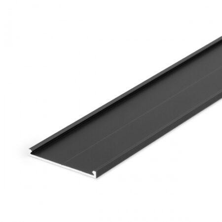LED juostos profilio dangtelis VARIO30-09, juodas, 2m