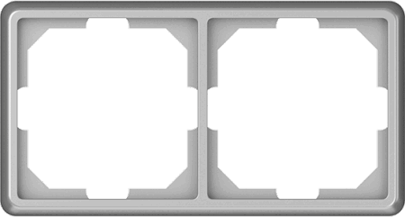 Rėmelis VILMA STANDARD ST 150, 2 vietų, metalo spalvos