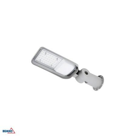 30W LED gatvės šviestuvas JAZMIN, šviesiai pilkas, 4000K, IP65
