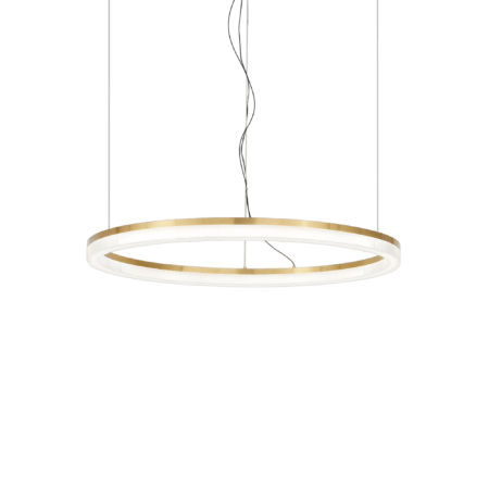 30W LED pakabinamas šviestuvas CROWN, žalvario sp., 3000K, 314938