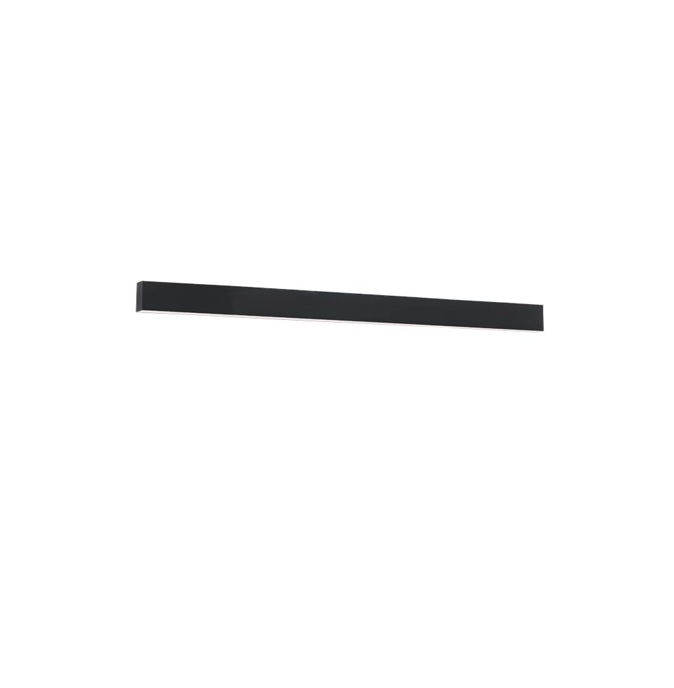 30W LED paviršinis linijinis šviestuvas SASA, juodas, 3000K, 1140mm, 3917-01114-3-B-P-N